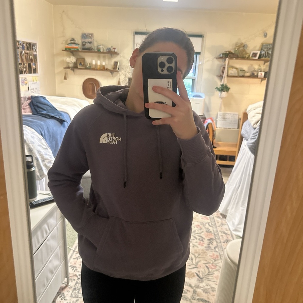 The North Face Dark Purple Hoodie